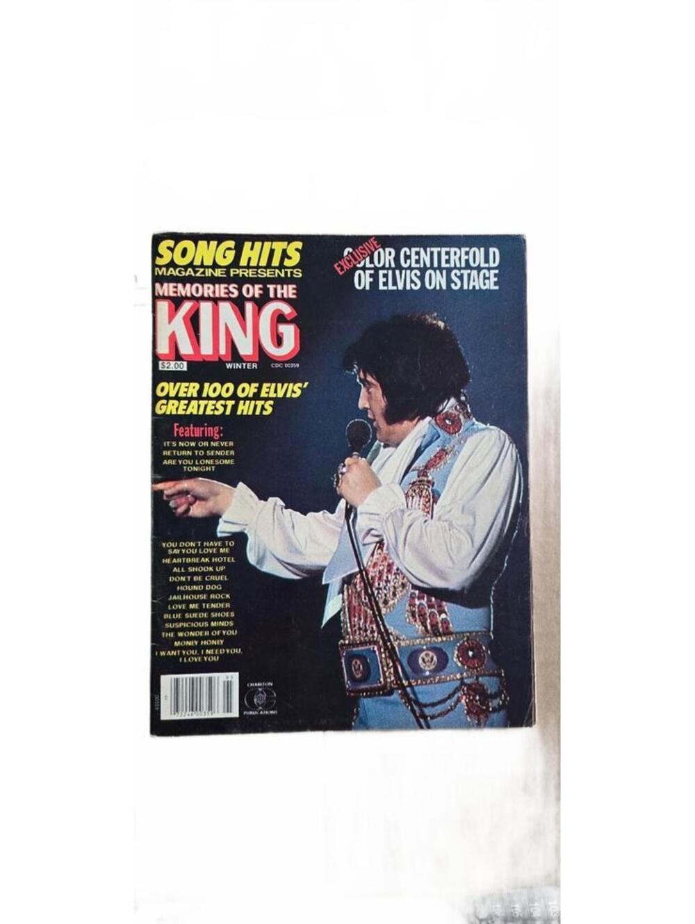Memories of the King Winter 1979 Elvis Presley Tribute Issue